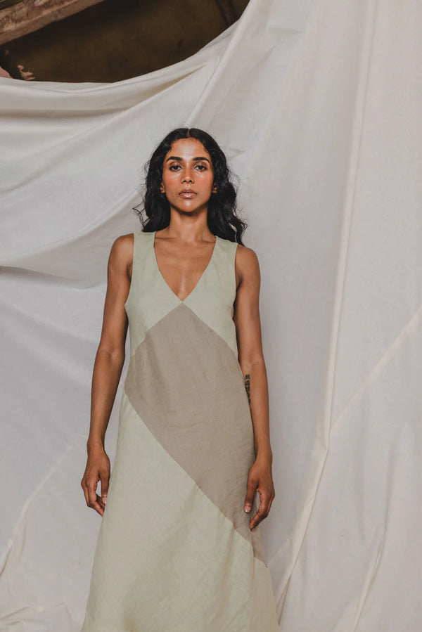 Aria Color Block Dress