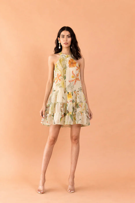 ALIZA DRESS IN MELIA PRINT