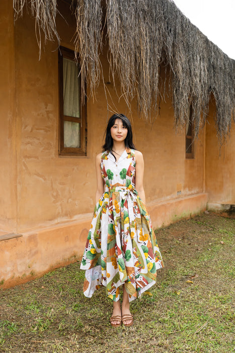 Autumn Love Handkerchief Dress