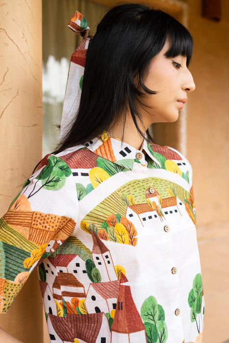 Autumn Love Oversized Shirt