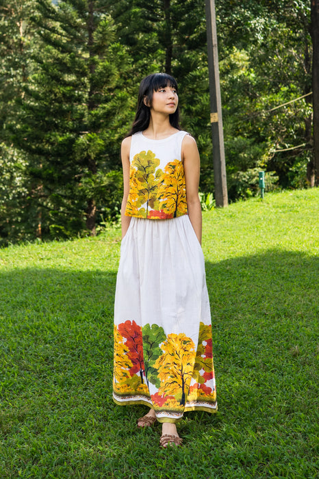 Golden Season Crop Top