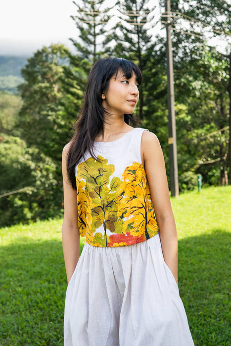 Golden Season Crop Top