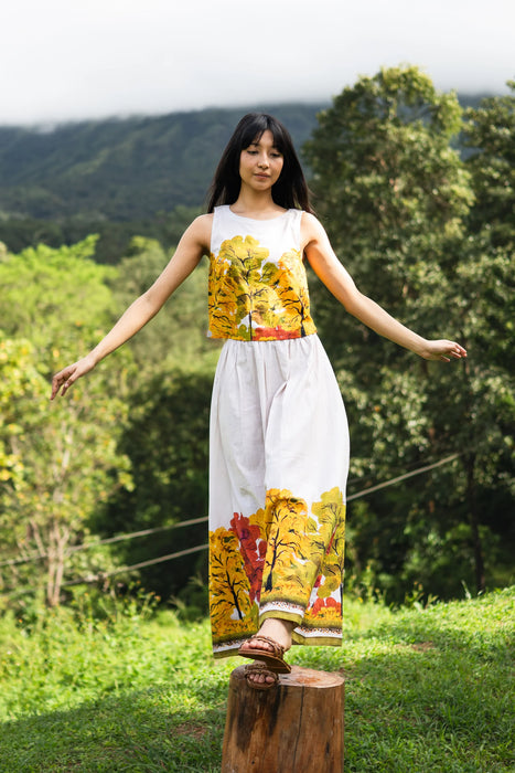 Golden Season Crop Top