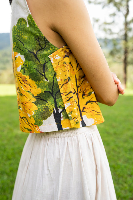 Golden Season Crop Top