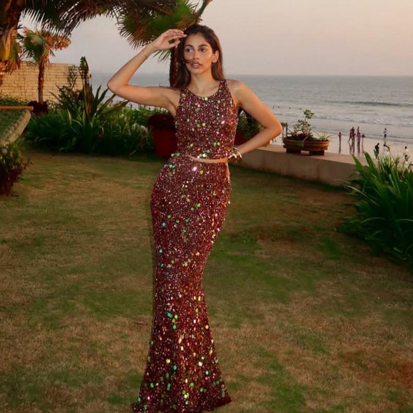 Brown Sitara Set